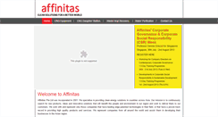 Desktop Screenshot of affinitas.com.sg